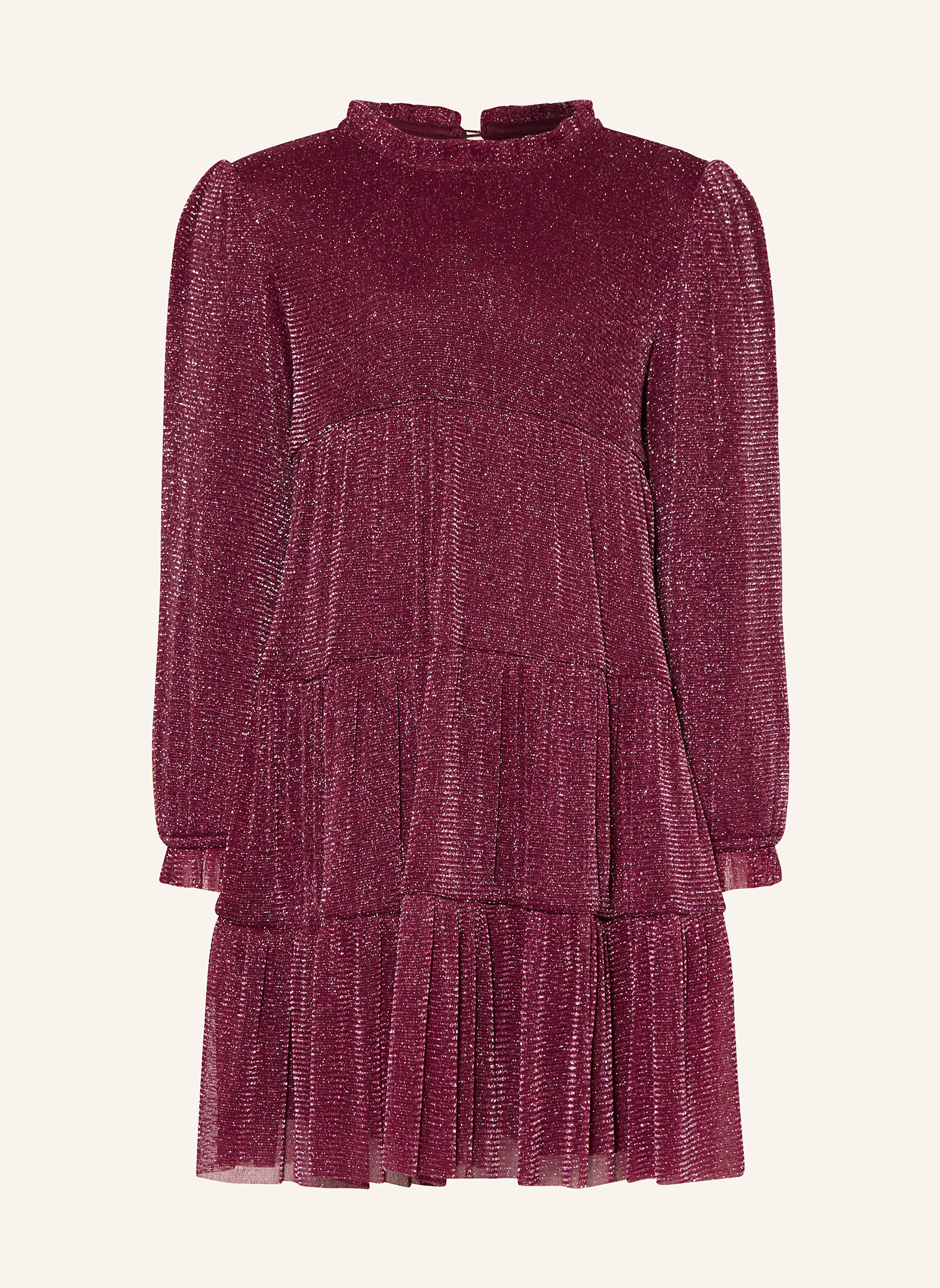 s.Oliver RED Kleid mit Glitzergarn