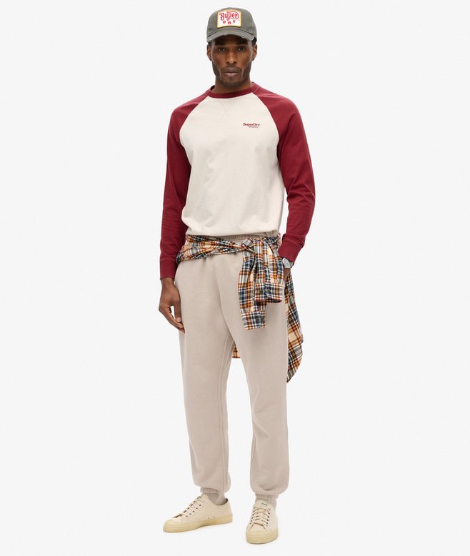 Essential Logo Baseball Long Sleeve Top