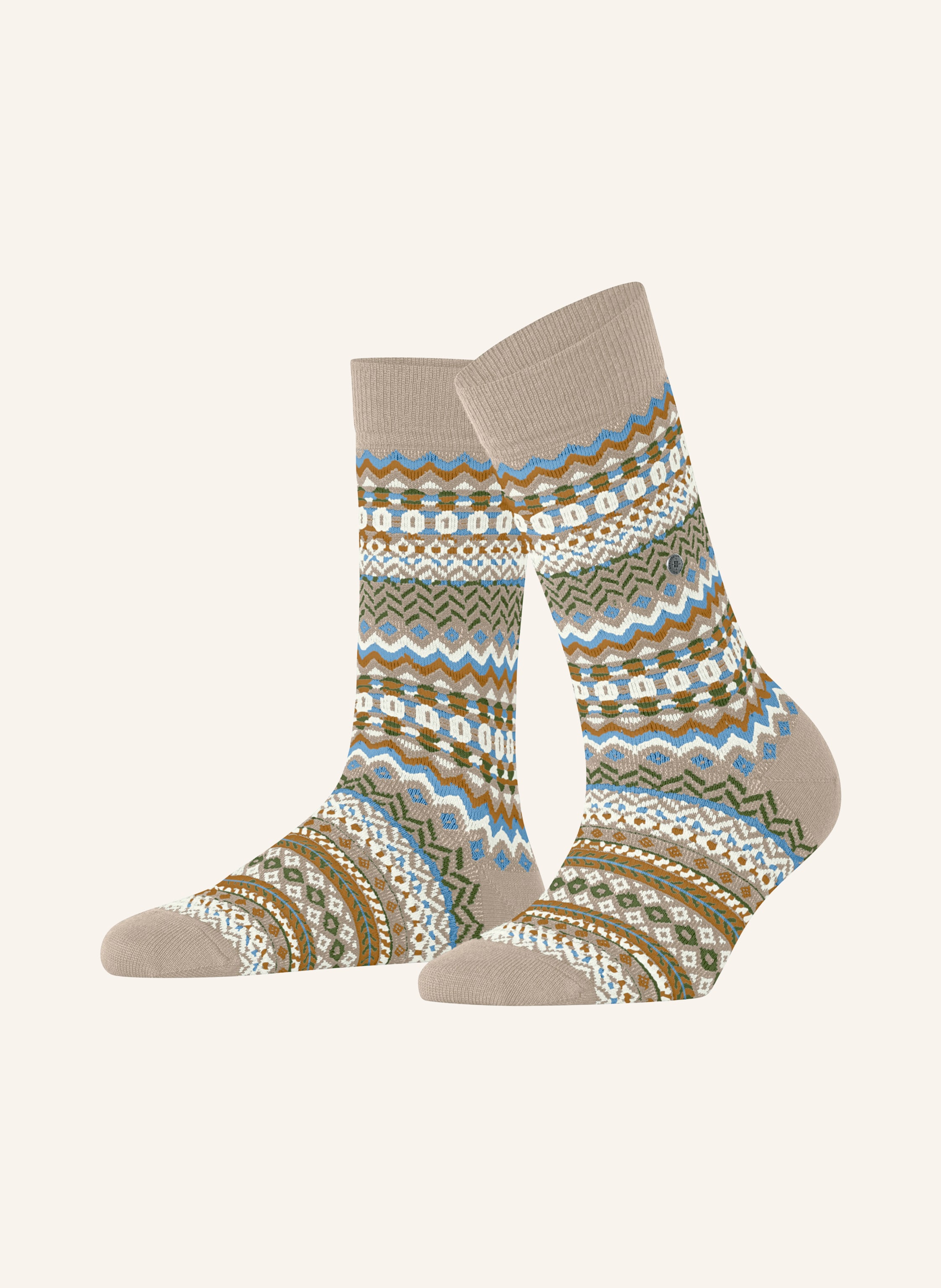 Burlington Strümpfe FAIR ISLE