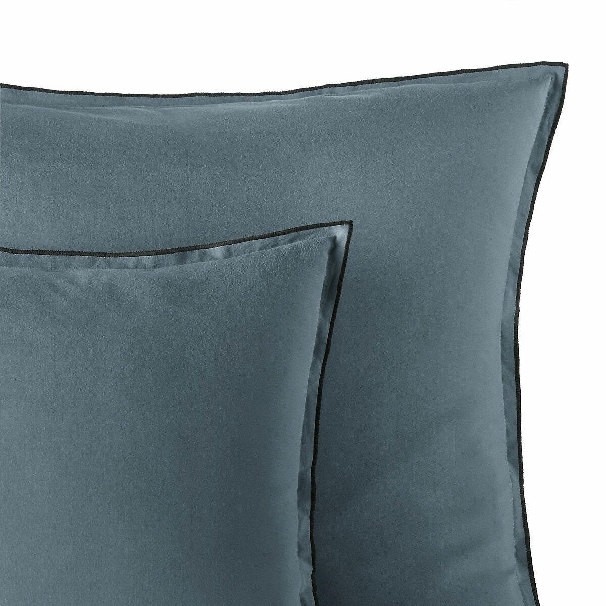 Taie d'oreiller enfant voile coton bio lavé, Gypse