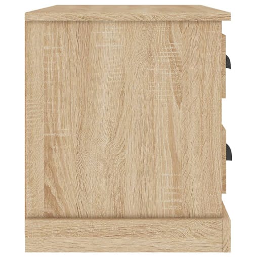 NNEVL Bedside Cabinet Sonoma Oak 60x39x45 cm