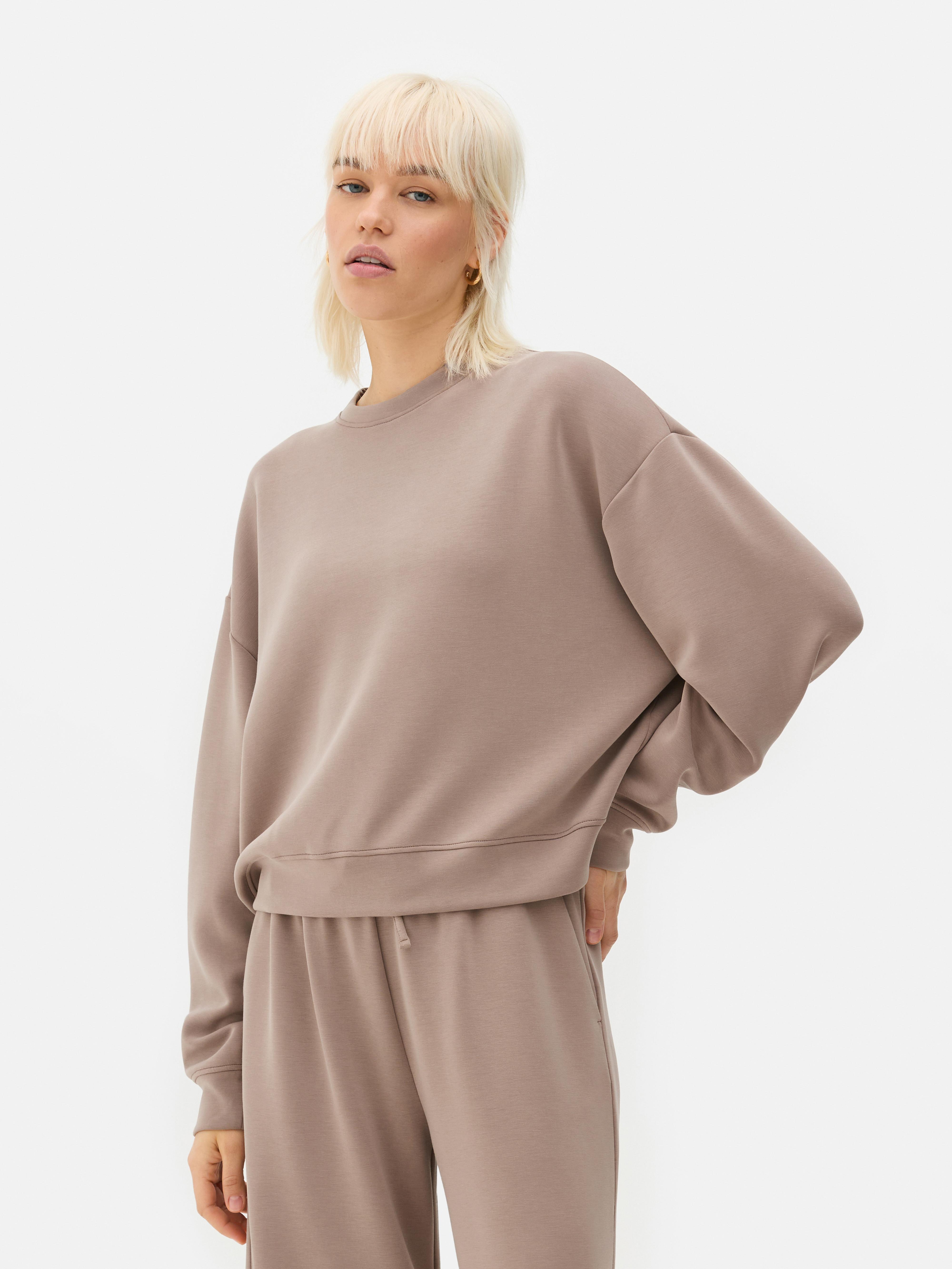Relaxed Cupro Sweatshirt