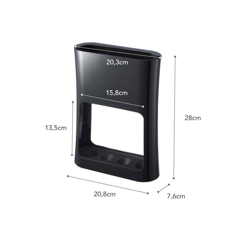Yamazaki Paraplubak - Oval - Zwart