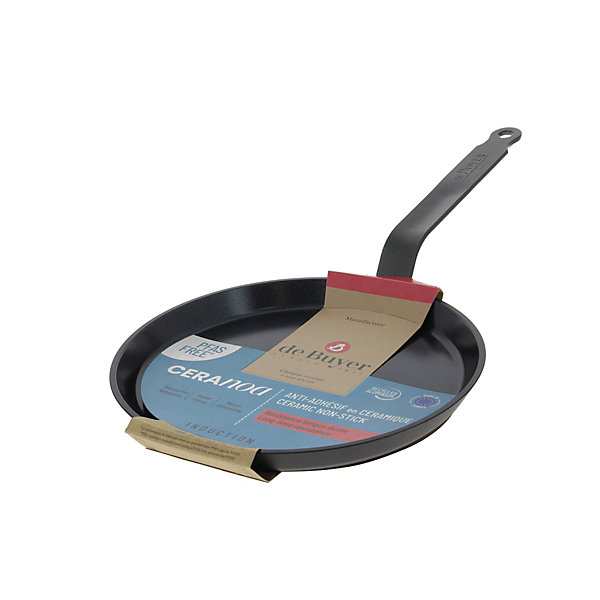 Crêpière antiadhésive céramique 30cm De Buyer 8225.30 ceranoa