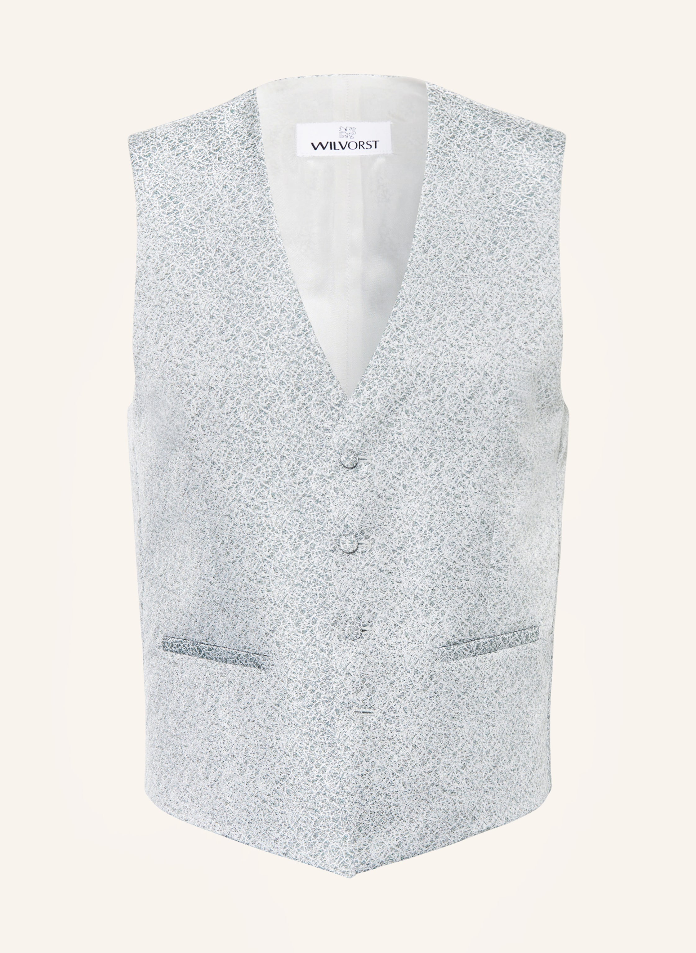WILVORST Anzugweste Extra Slim Fit