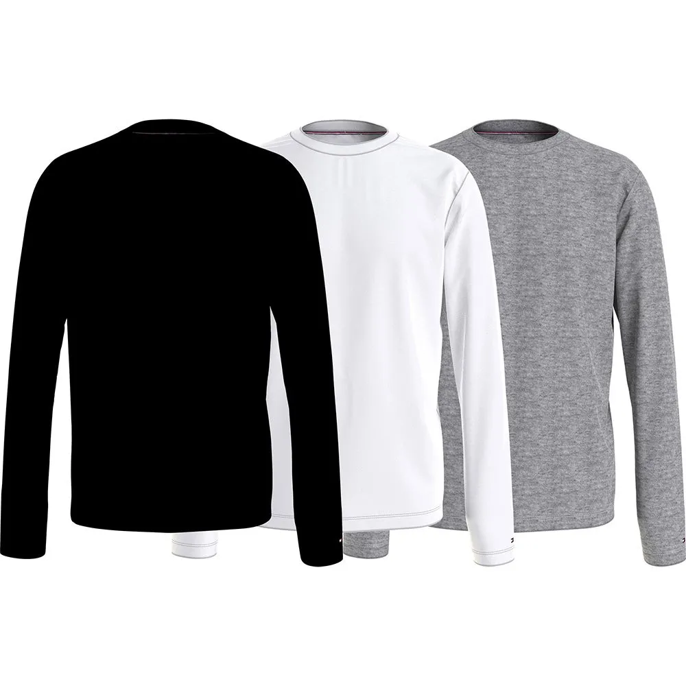 Tommy Hilfiger Premium Essentials long sleeve base layer 3 units