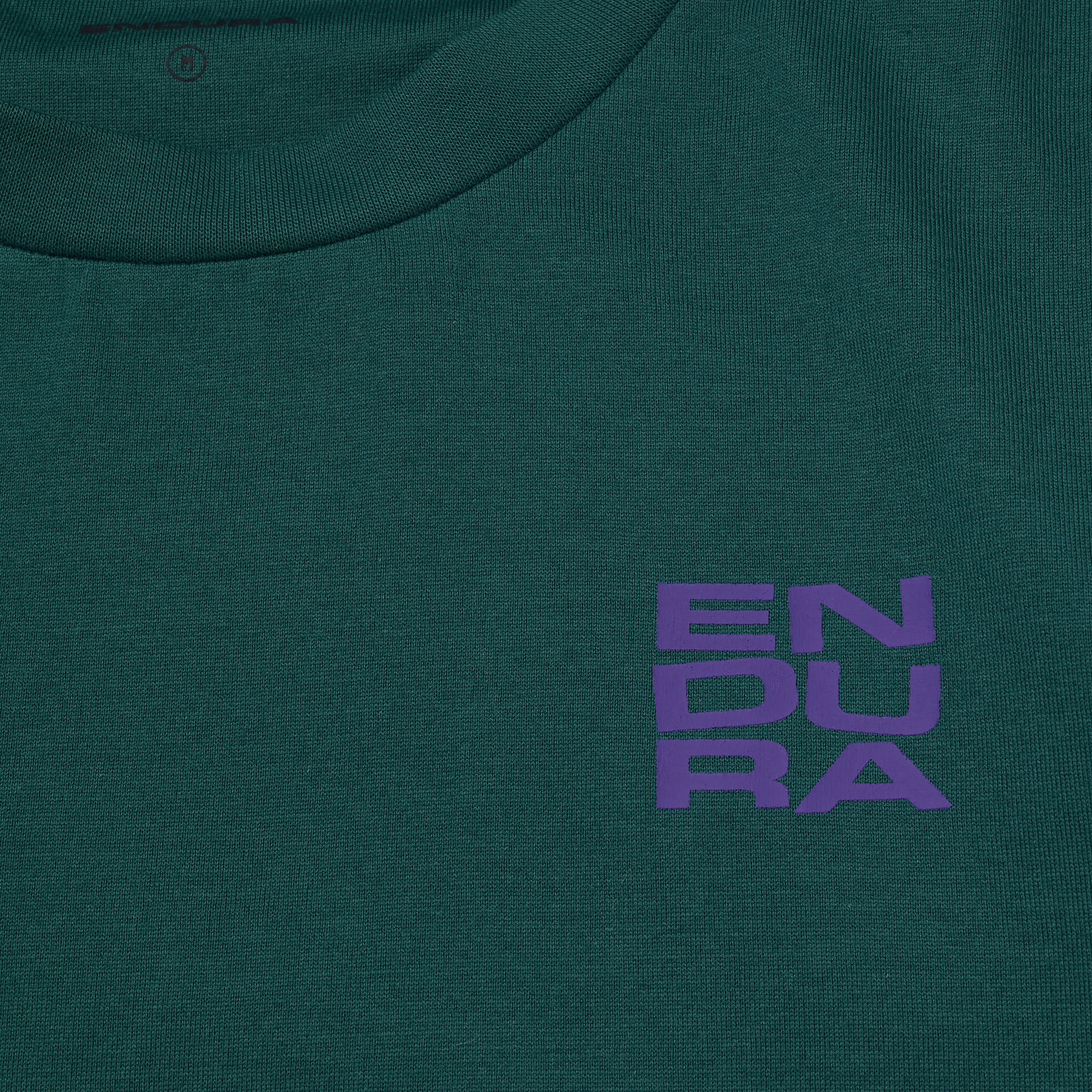 Unisex Stacked Logo Graphic Tee - Teal