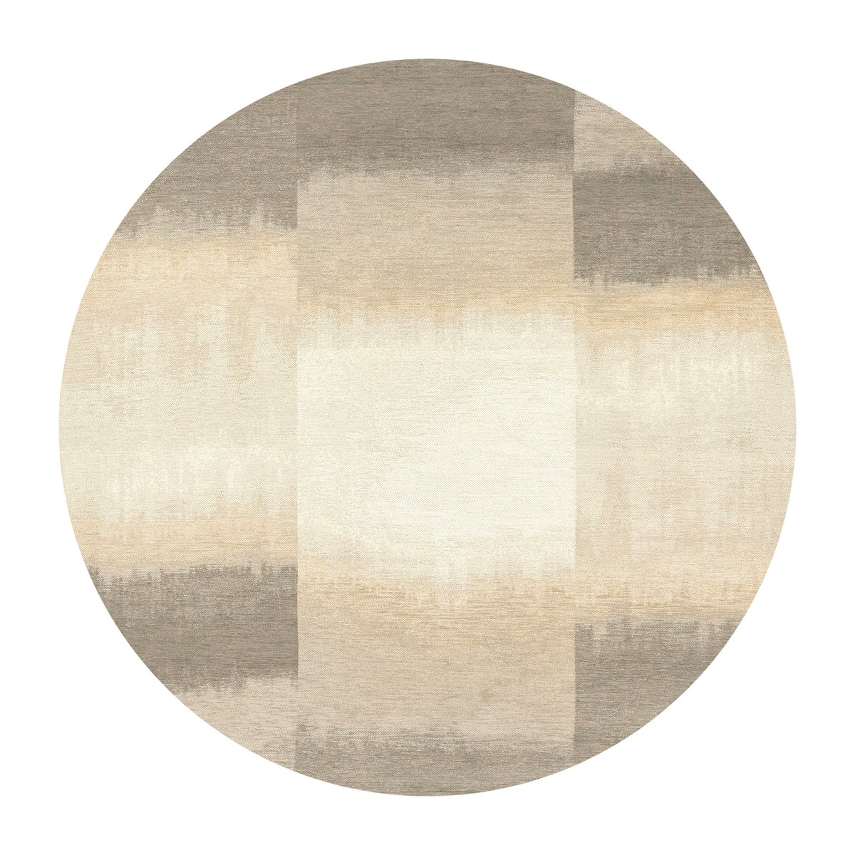 Ecorugs vloerkleed Cottage Grey - grijs - 140x140cm