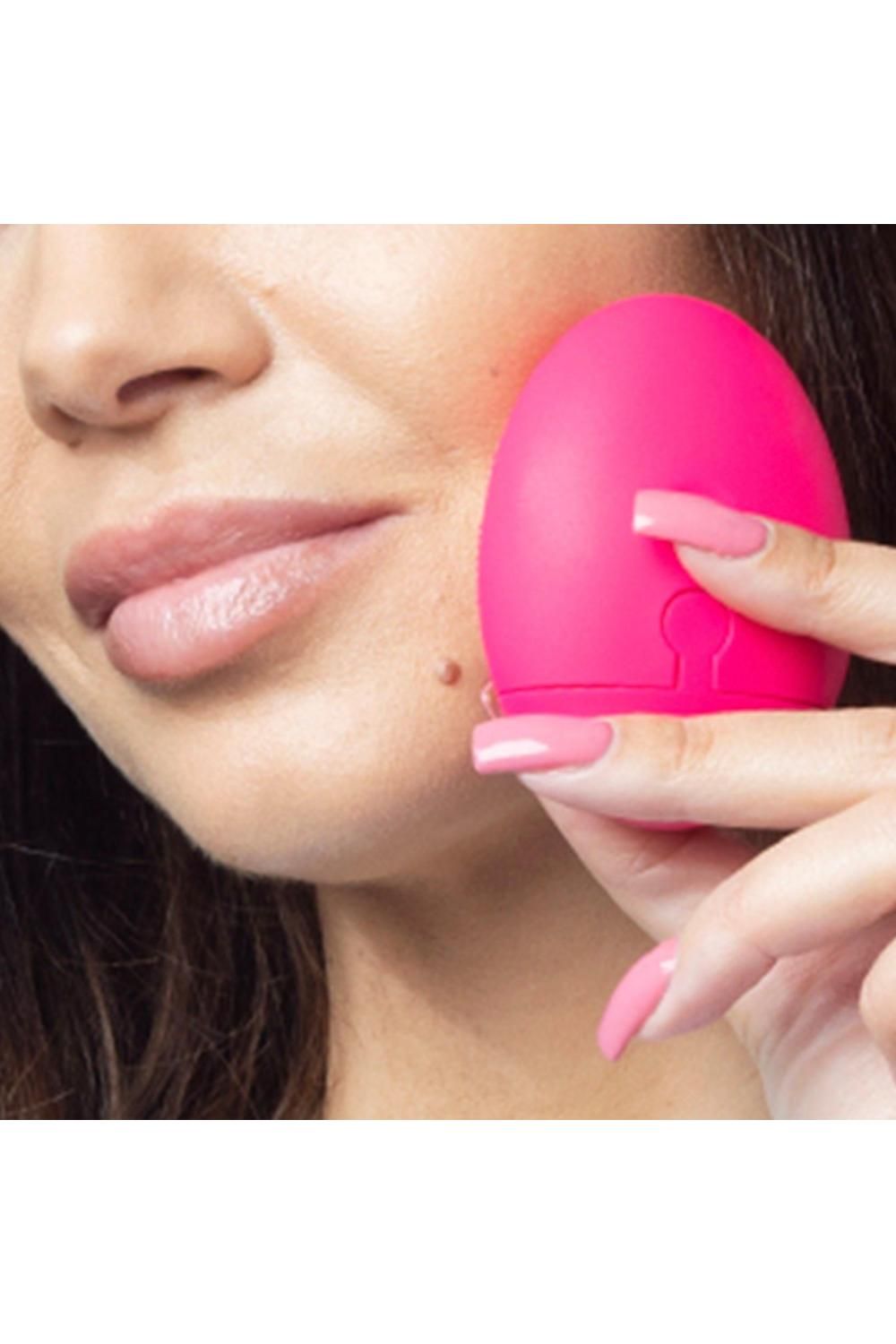 Envie Envie Compact Portable Waterproof Facial Exfoliator for Women Pink Cleansing