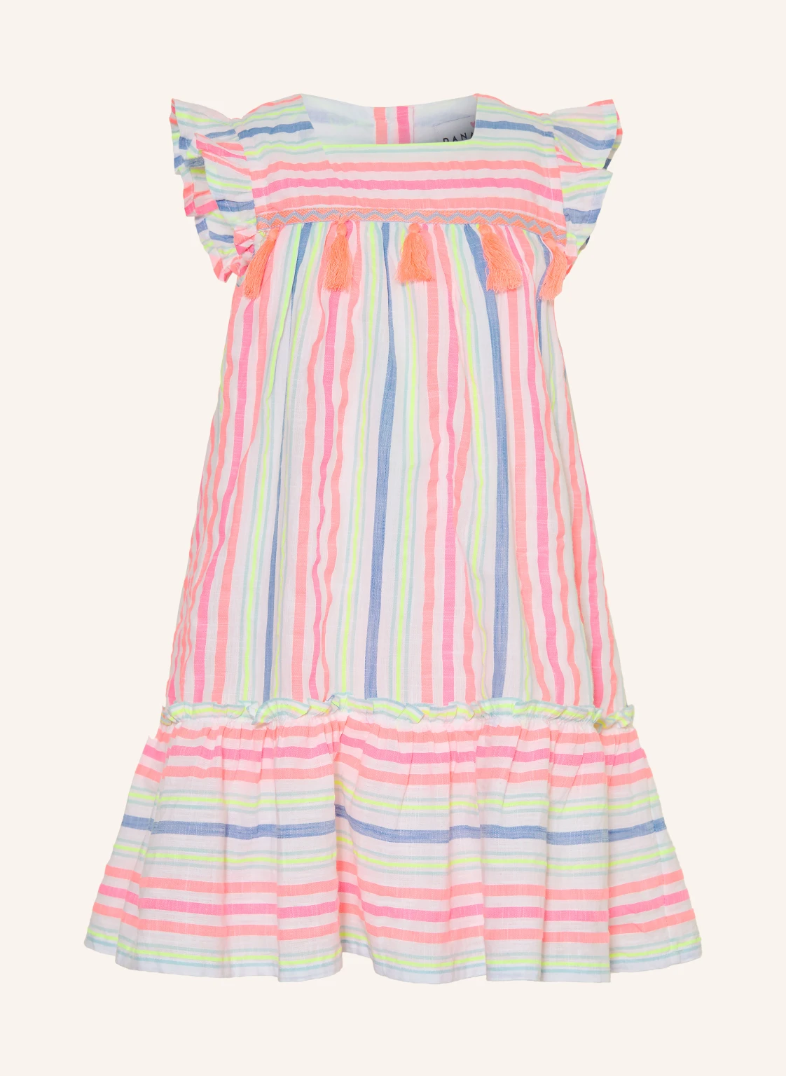 DANAMADE Kleid mit Volants