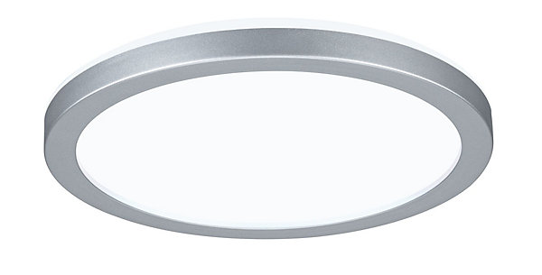 Panneau LED Atria Shine Backlight rond 190mm 11,2W 850lm 4000K Chrome mat