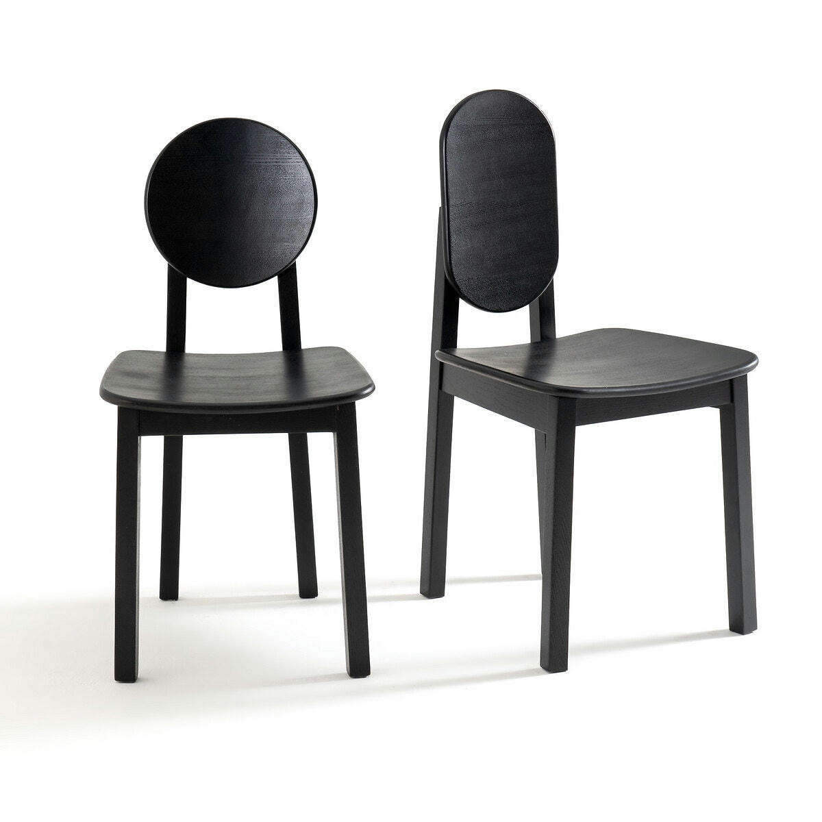 Lot de 2 chaises frêne, Tribal