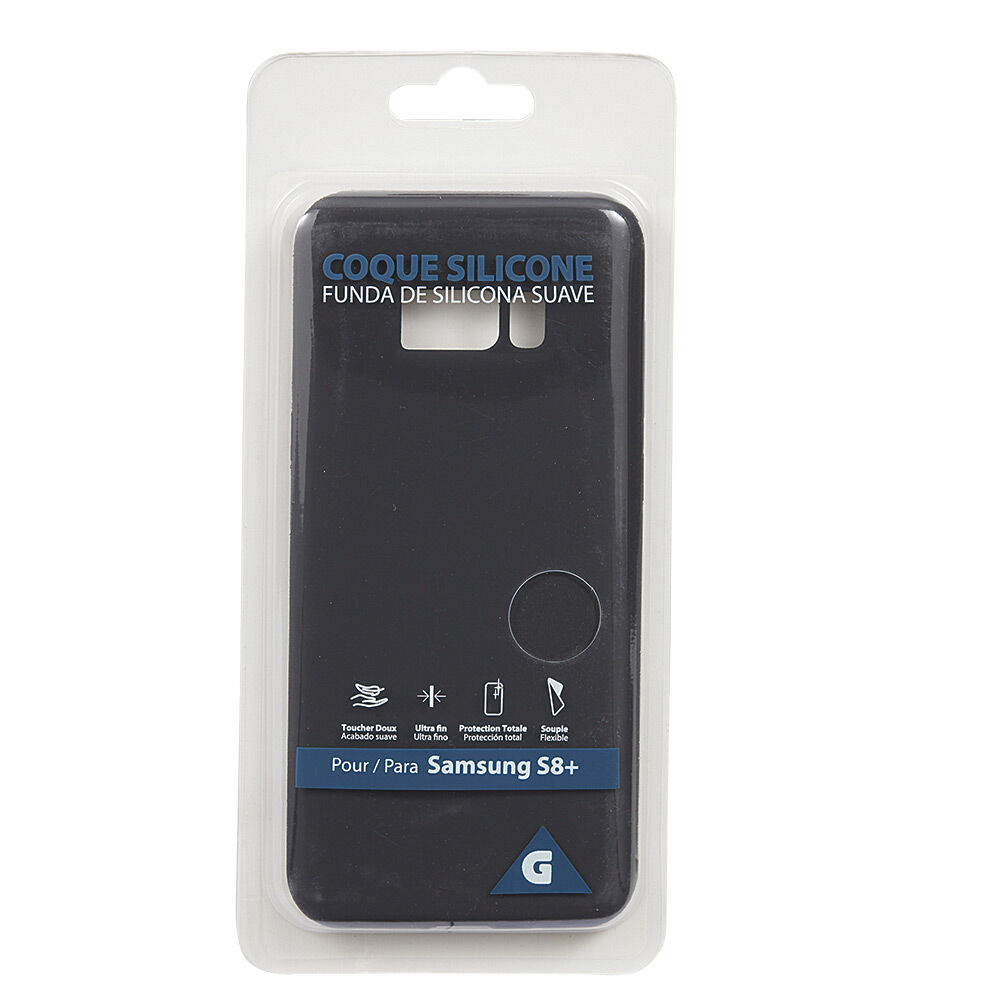Coque en silicone Samsung S8  noir
