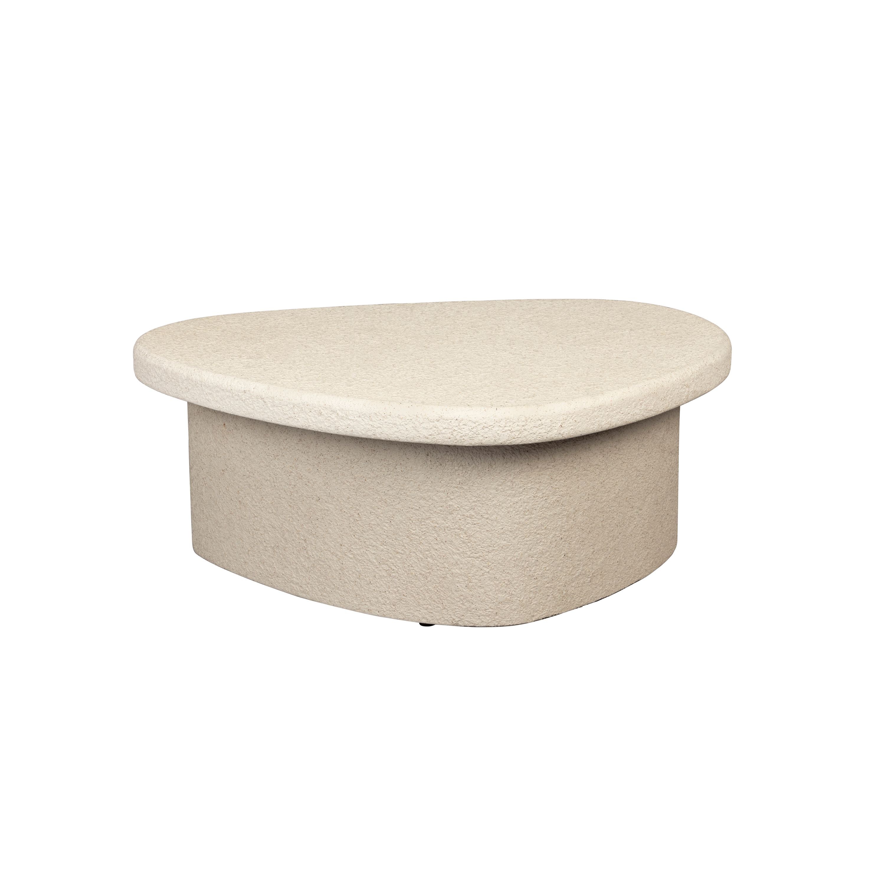Dutchbone Veda Salontafel Gerecycled Marmer Beige