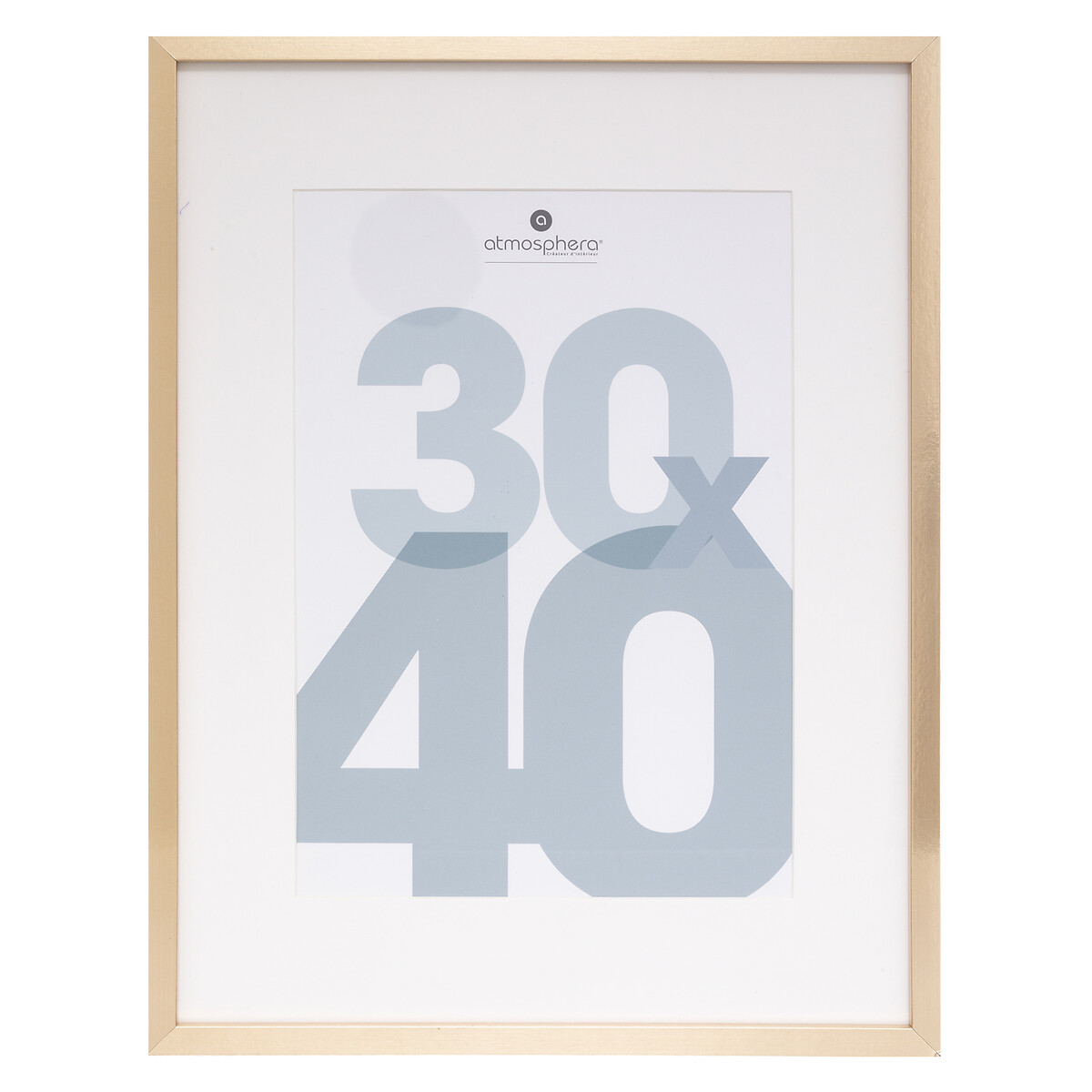 Moldura MANU dourada 30x40cm