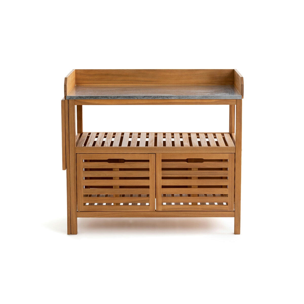 Table de jardinage en acacia, Wassif