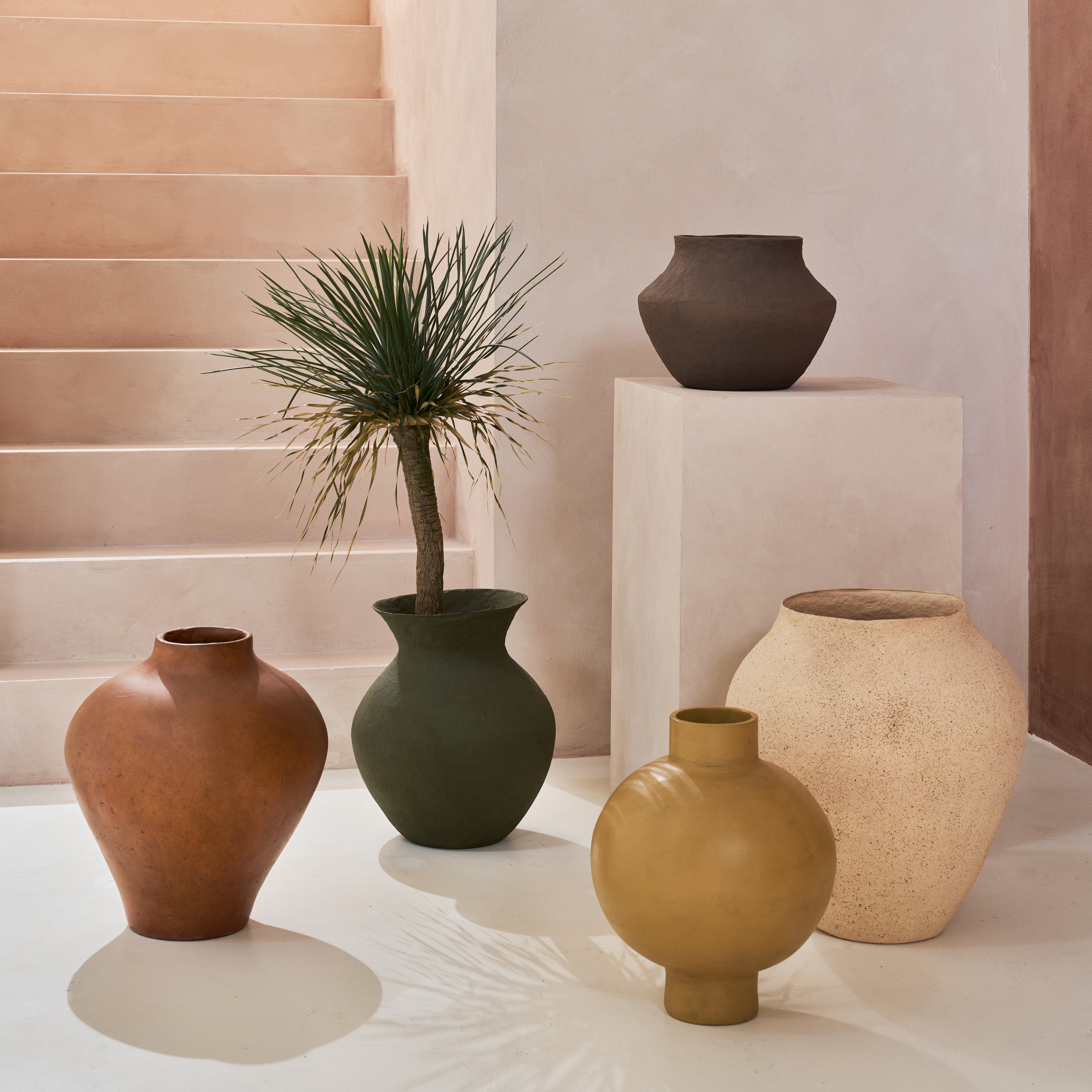 Urban Nature Culture Pot Olla - Pale Khaki