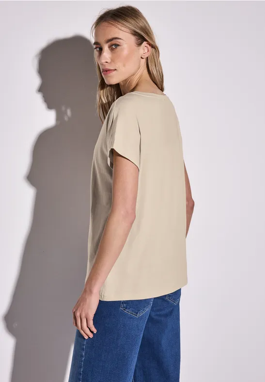 T-Shirt mit Folien Wording