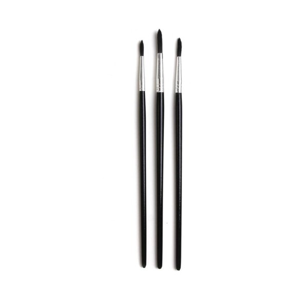 Nylon Brush Set 3 Pack