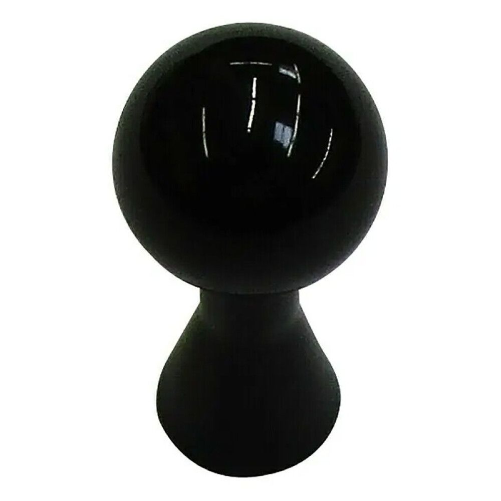 KNOTT HÄFELE SVART POLERT 12 MM PLAST