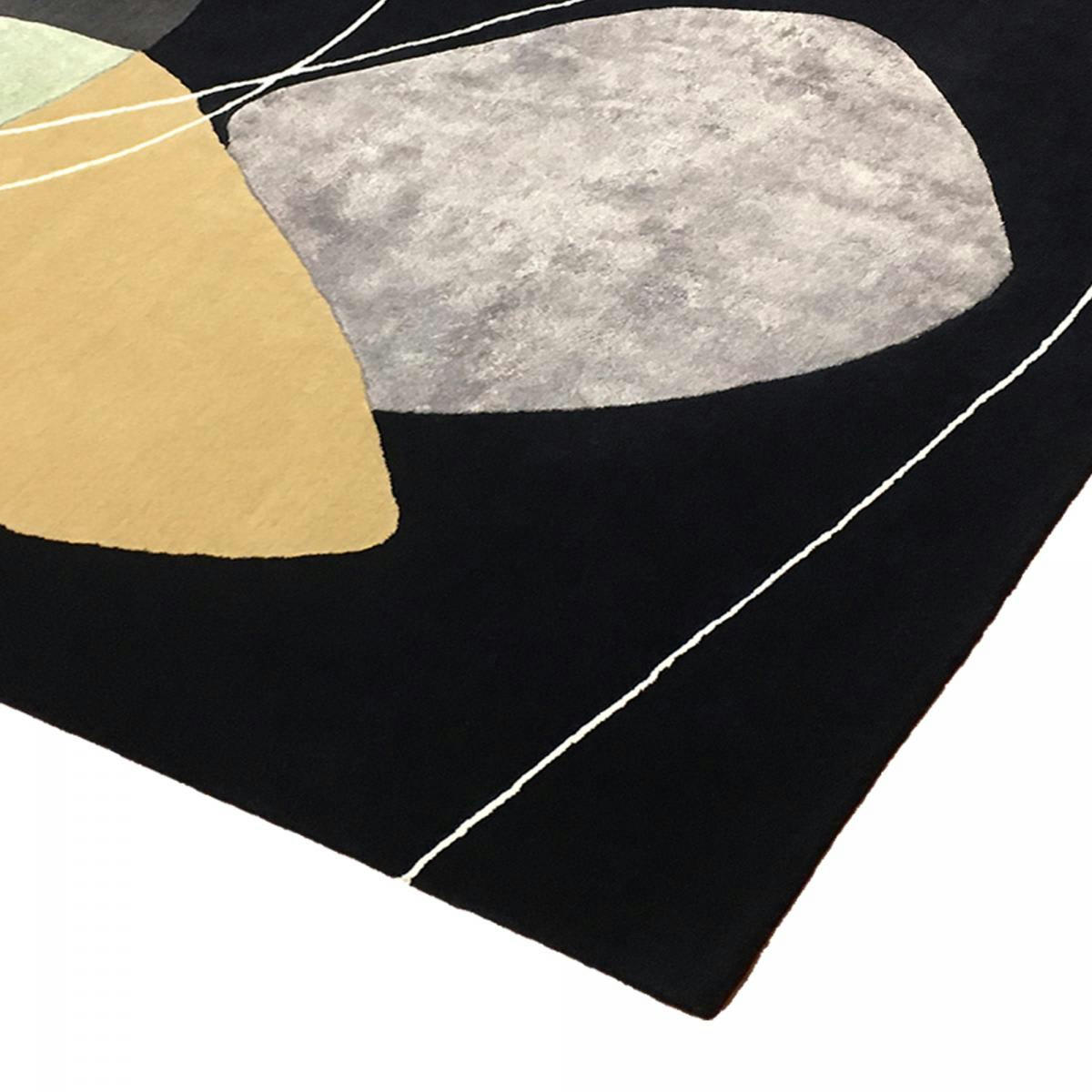 AZUR - Tapis salon bleu 160x230