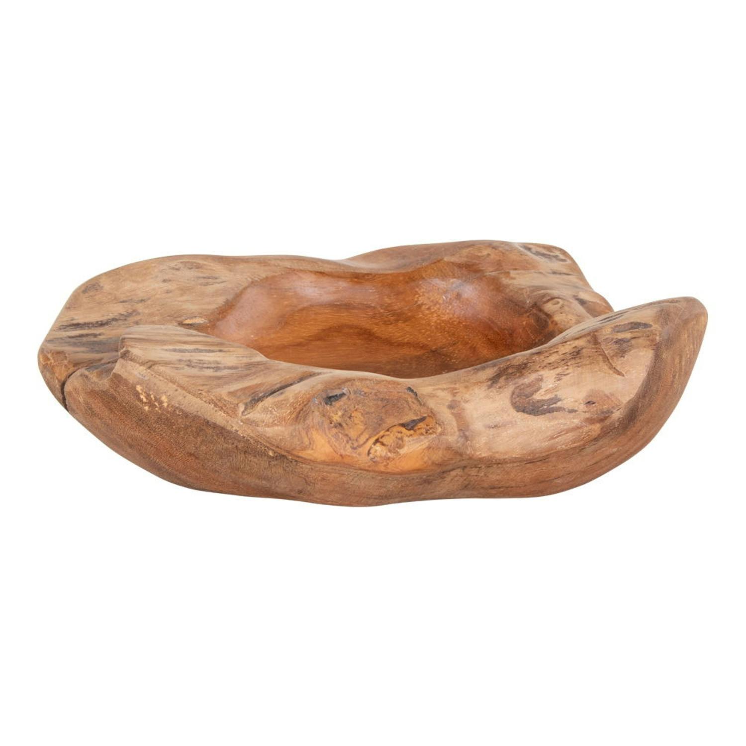 Coupe décorative bois forme organique ø20 cm ARIZONA