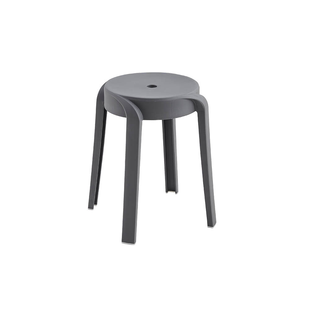 Home Deluxe | Kruk NIVO - grijs, set van 6 | Stapelbaar
