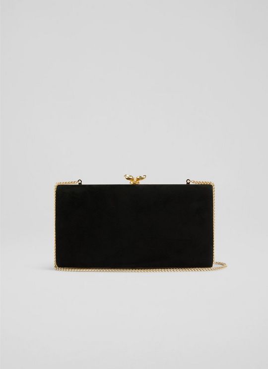 Posie Black Clutch Bag