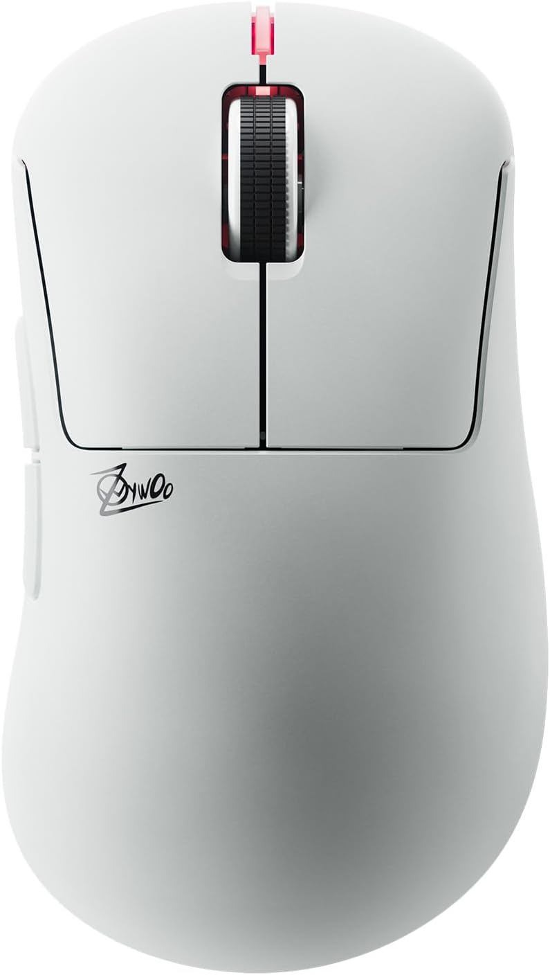 Pulsar Gaming Gears ZywOo The Chosen Mouse Wireless Gaming Mouse, Ultra Lightweight 2.08 oz (59g), Optical Switch, 32000 DPI, 750 IPS, XS-1 Sensor, 8k Compatible (Medium, White)