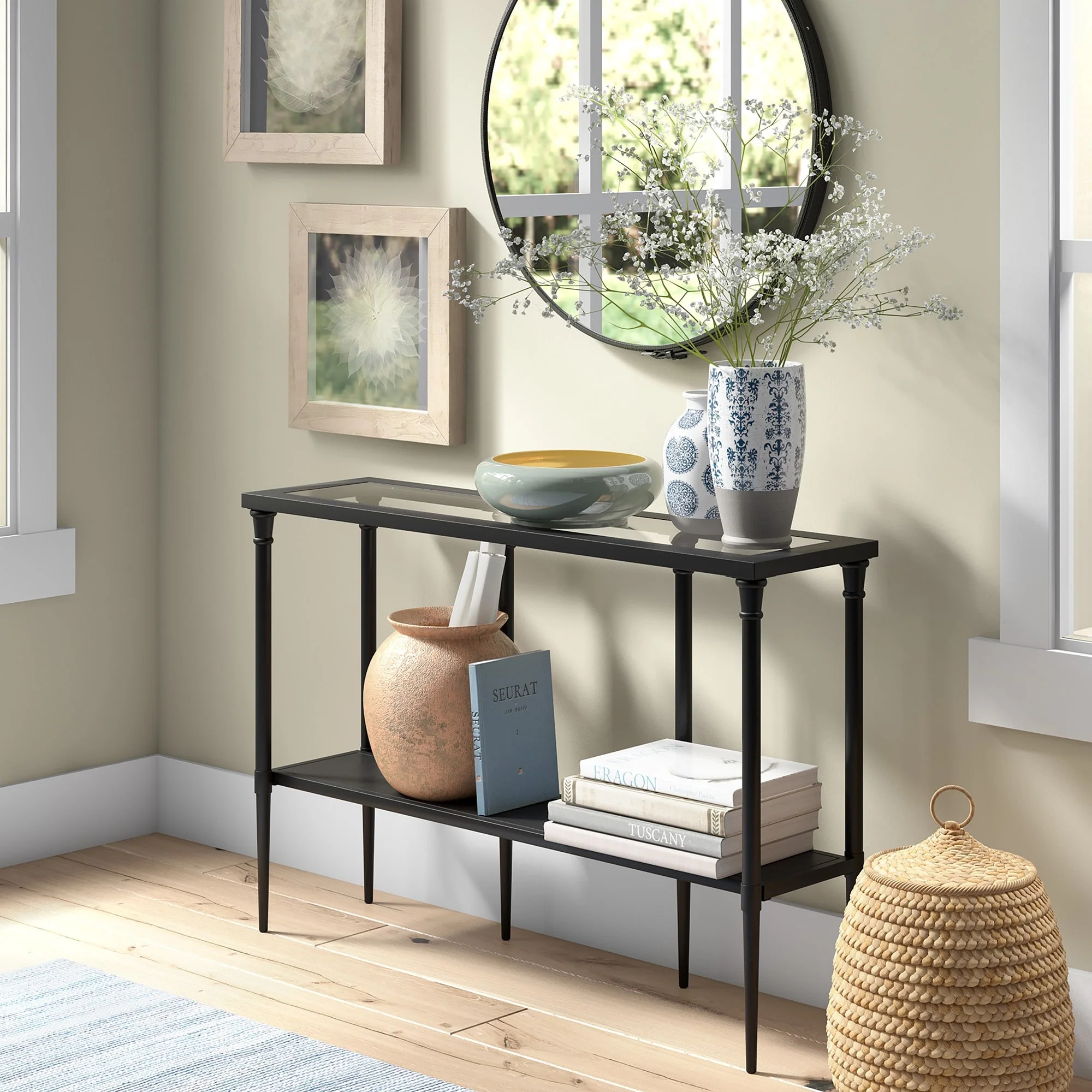 Dafna Steel Console Table