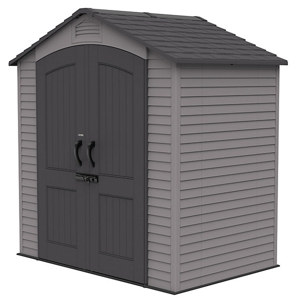 Abri de jardin résine Lifetime Landmark 60500 Gris surface totale 3 m²