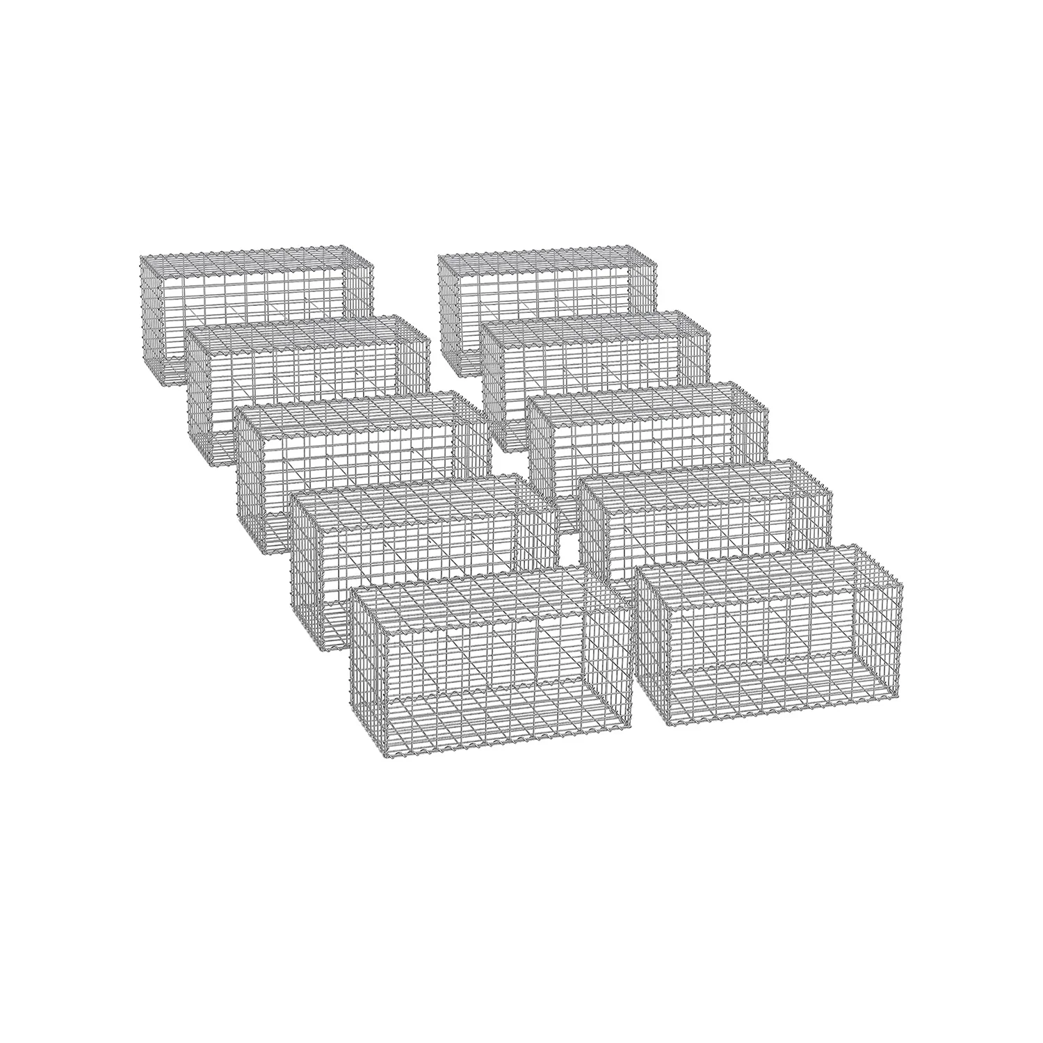 Gabion pour pierre antirouille