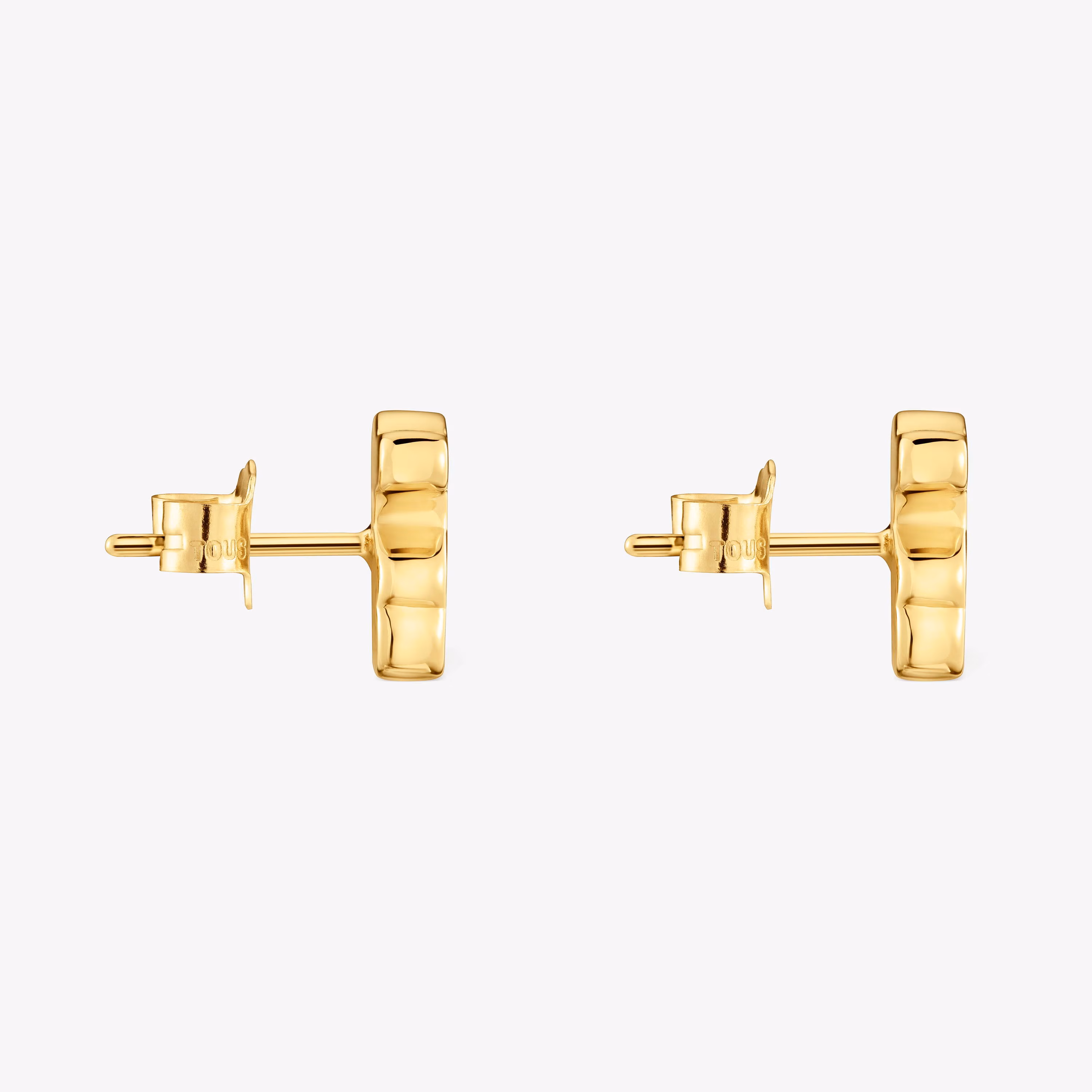 Pendientes oso de oro 10 mm Sweet Dolls