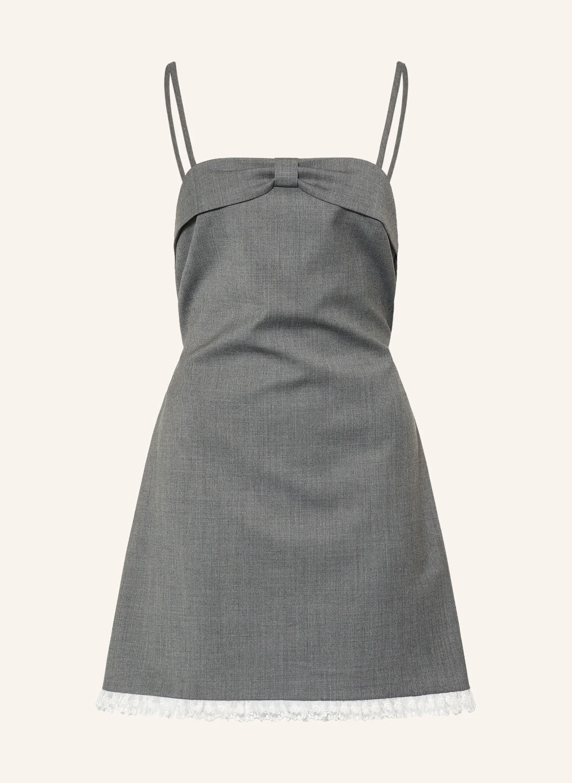 maje Kleid mit Spitze