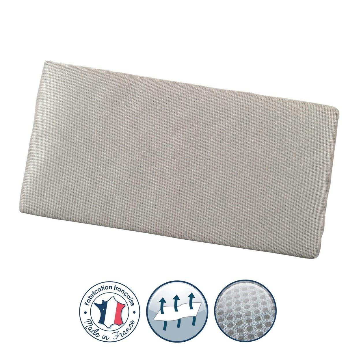 - Matelas bébé de voyage Air+ - 60cm x 120cm x 4cm