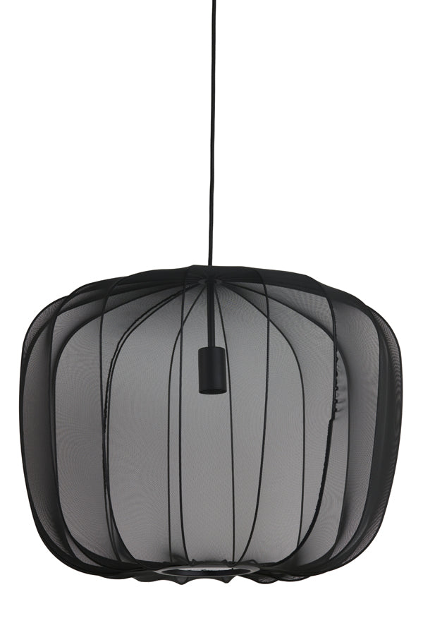 Light & Living Plumeria Hanglamp - L - H 45 x Ø 60 cm - Zwart