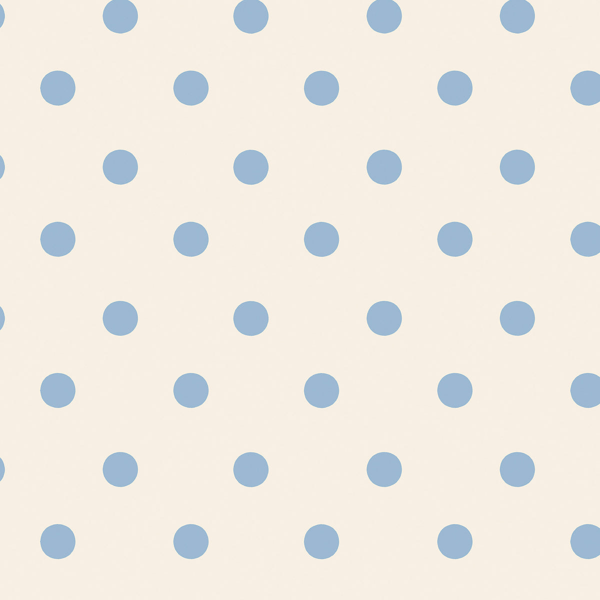Cath Kidston Vliesbehang - Button Spot Blue