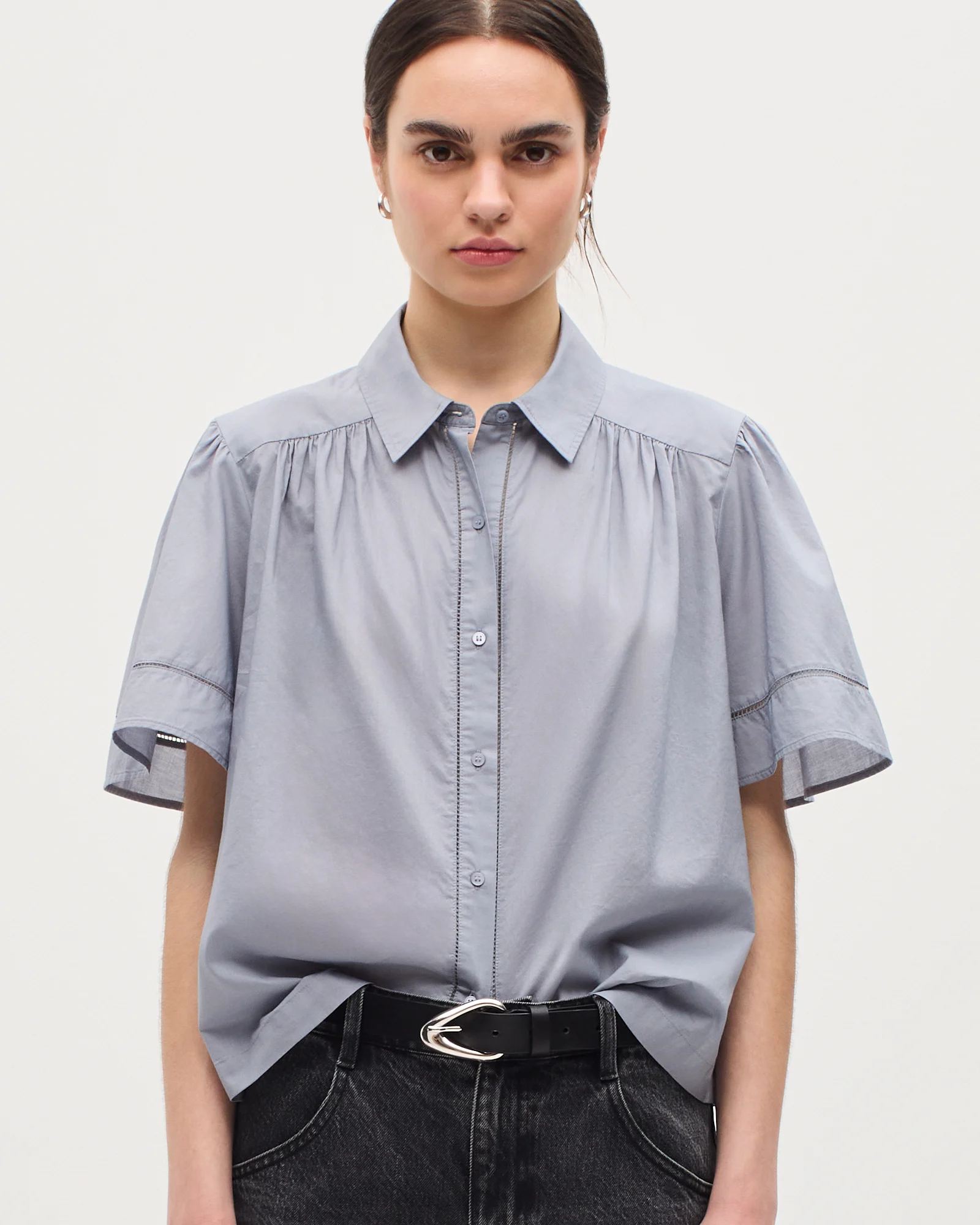 Chemise en voile de coton