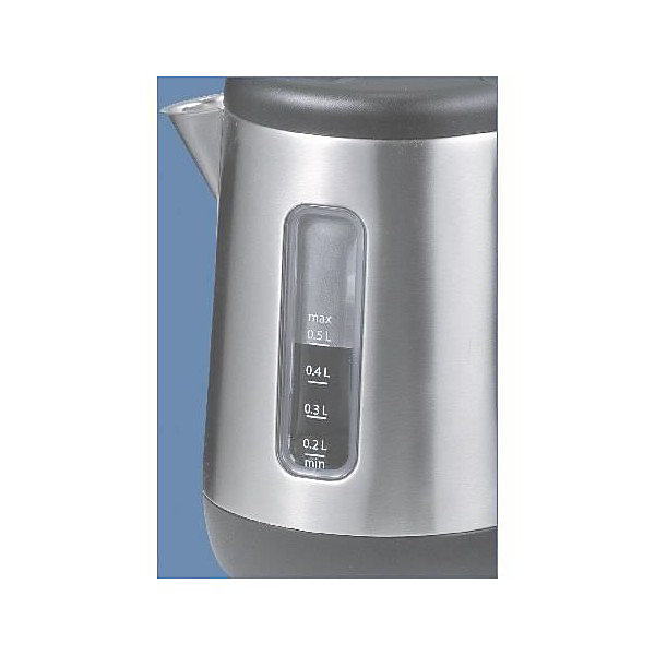 Bouilloire Electrique- KENWOOD JKM076 - Compacte 0.5L - Inox satiné et noir - Filtre anti-calcaire amovible