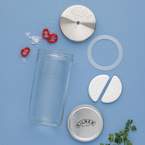 Kilner Glass Wide Mouth Fermentation Set | 1L