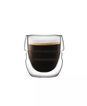 Kpl. filiżanek termicznych do espresso z podwójną ścianką 70 ml (2 szt.) Vialli Design - Sferico 7947