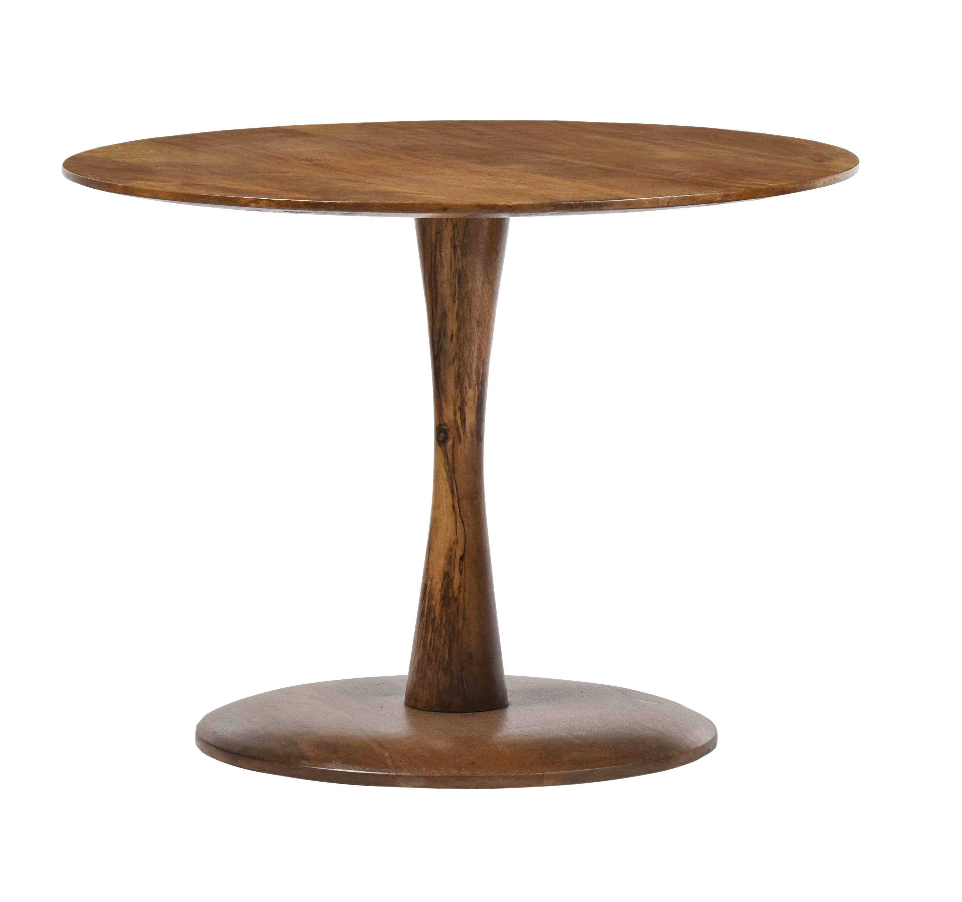 BANGALORE - BANGALORE-Table basse ronde Diam60 en bois de Manguier massif