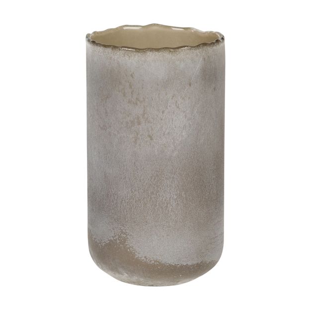 VASO 19 CM GRIS