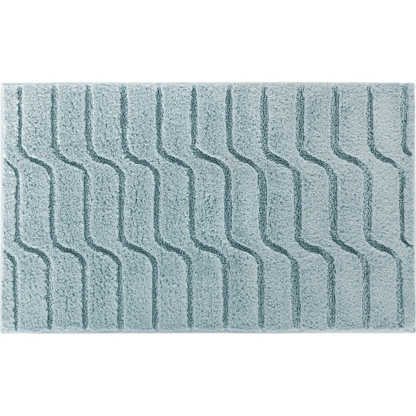 Badematte »Vogue«, BxL: 60 x 100 cm, grün, aus 100% Baumwolle