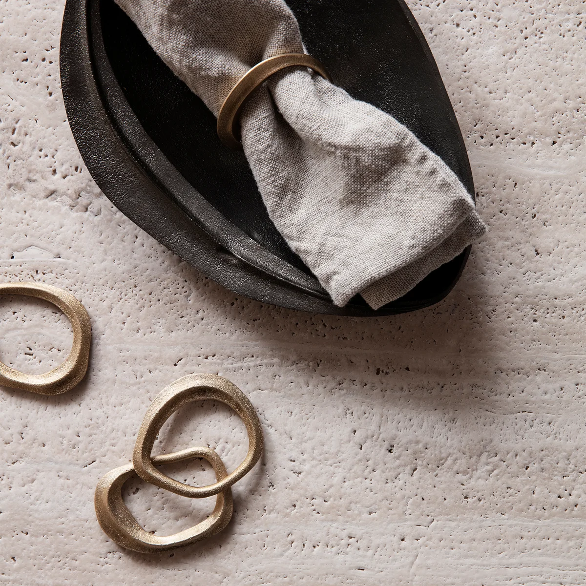 Ferm Living - Flow Serviettenringe