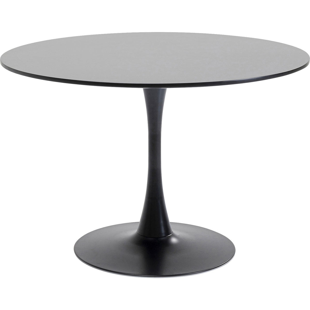 Kare Design Eettafel Schickeria Ø110cm zwart