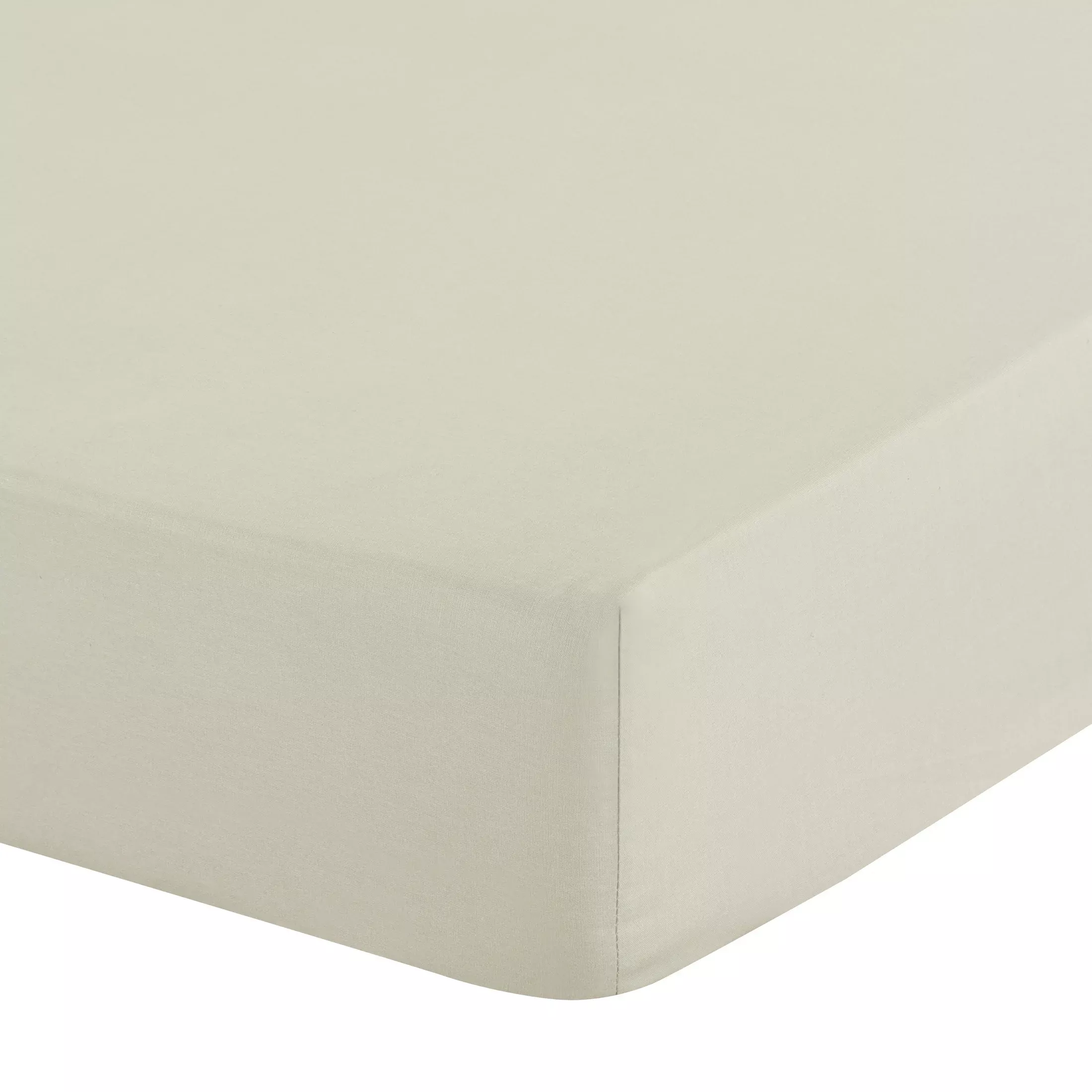 Prześcieradło z gumką 220x200 cm z mikrowłókna kolor kremowy 90 g/m2 SOFT Design 91