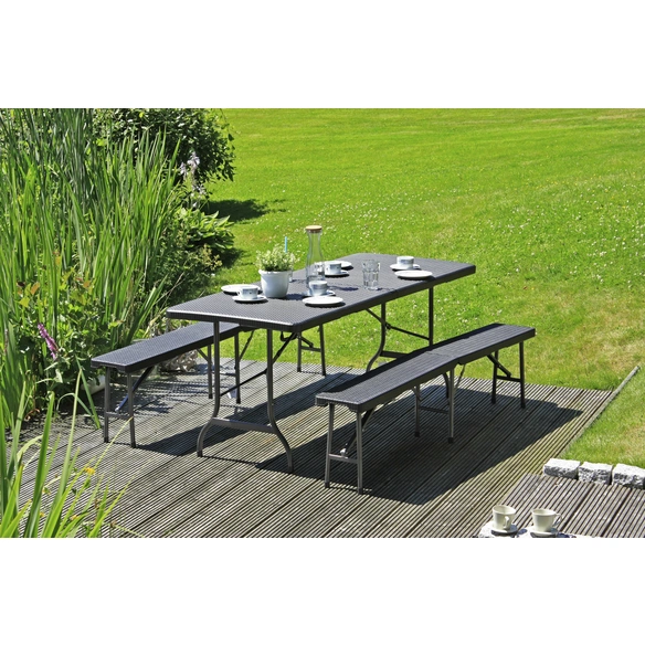 Gartentisch »VENTANA«, BxL: 75 x 180 cm, Kunststoff