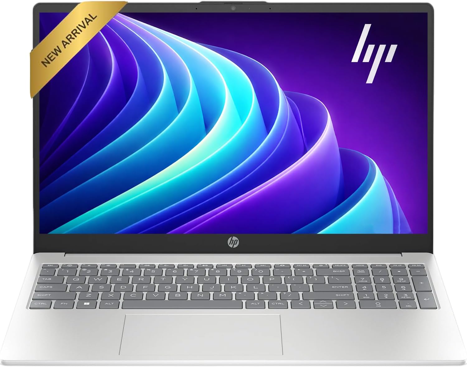 HP New 15.6 inch Laptop Computer  2026 Edition  Intel High-Performance 4 cores N100 CPU  128GB SSD  Copilot AI  Windows 11 Pro with Office 365 for The Web  no Mouse