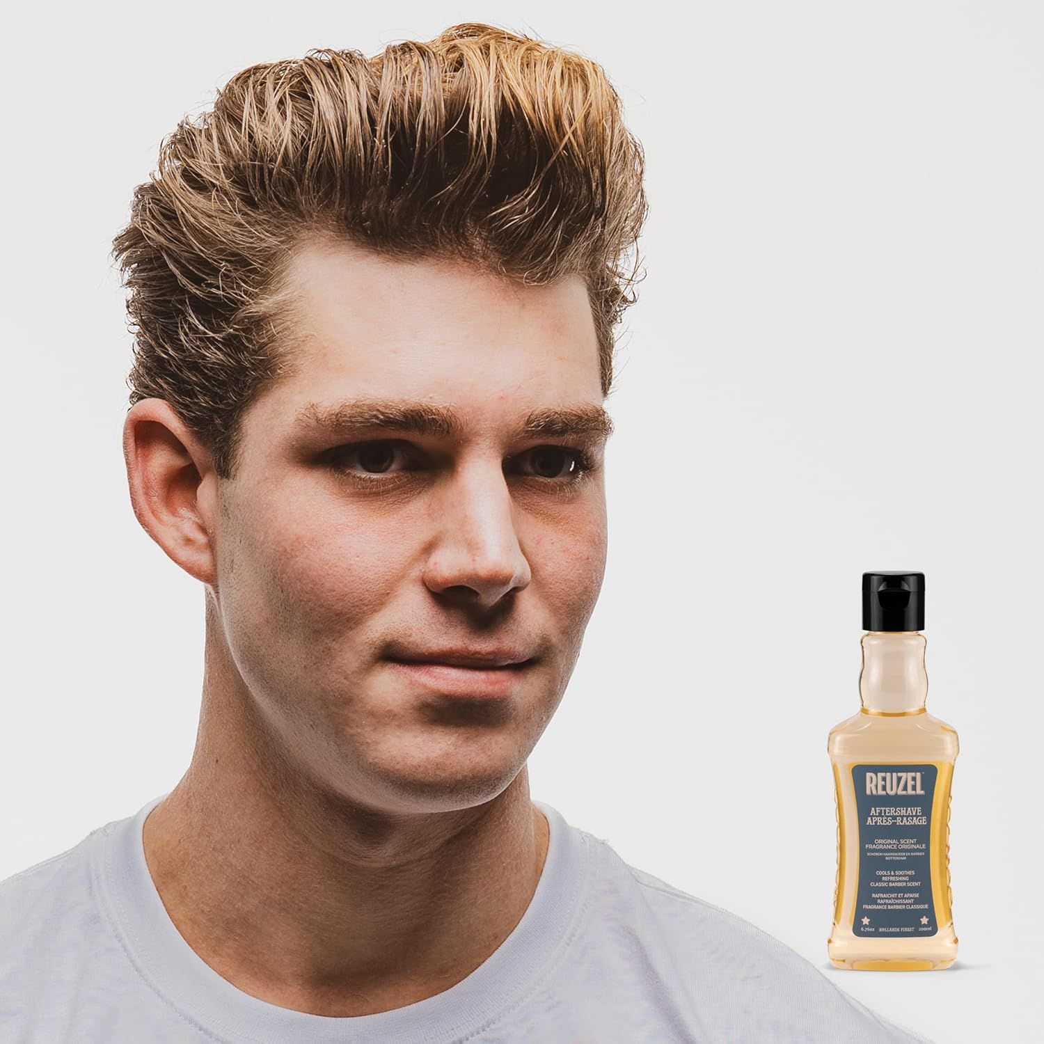 Reuzel Aftershave, Soothing & Refreshing Post-Shave Formula for Men - 200ml